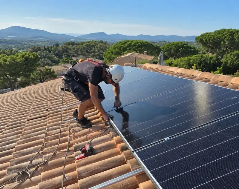 Installateur panneaux solaires Saint-Justin — pose photovoltaïque sur toiture